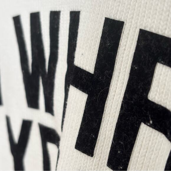 NWOT Golden Goose Delilah Do What You Love Distressed Sweater Women’s Size S - Picture 7 of 15